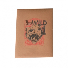 Custom logo scarves/underwear kraft pouch packaging paper envelope jiffy bag for clothes