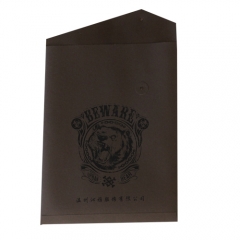 Custom printed eco-friendly kraft paper pouch bag underwear clothes packaging paper envelope