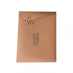 Custom logo scarves/underwear kraft pouch packaging paper envelope jiffy bag for clothes