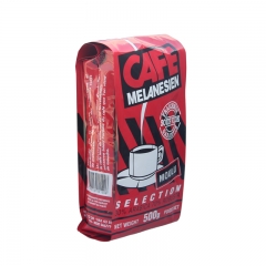 Melanesian cafe bag side gusset aluminum foil heat sealing packaging coffee bag 500g