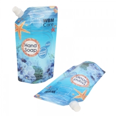 Hand Soap Refill Spout Pouch Care Liquid Packaging Bag 400ml