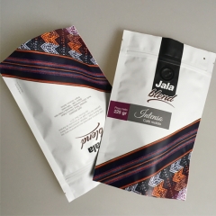 Jala Blend Custom Print Zipper One Way Valve Stand Up Coffee Bag for 225 gram bean YAPACK
