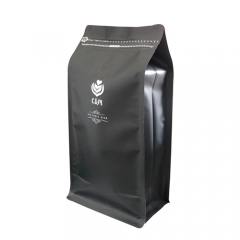 12oz 16oz Recyle paper coffee bag with valve and logo YAPACK