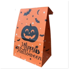 YaPack Halloween Candy Bags (50 Pack) - Party Favor Bags, Trick-or-Treat Paper Bags & Halloween Party Decorations