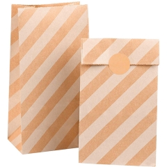 YaPack Custom logo sticker paper party bags